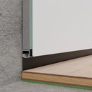 Плинтус скрытый Русский профиль 2500х50х15 мм серебро матовый_2