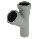 Тройник канализационный 40х40мм 45° Ostendorf_2