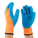 Перчатки акриловые утепленные с покрытием из текстурированного латекса_2