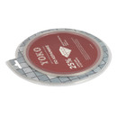 Диск по керамике алмазный Yoko 180х25,4х1,8х22,2 мм для плиткорезов_2