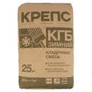 Смесь кладочная Крепс КГБ М-50 зимняя -10°С 25кг