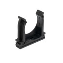 Крепеж-клипса для трубы 32 мм черная 10 шт/уп