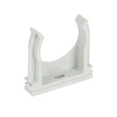 Крепеж-клипса для трубы 40 мм серая 5 шт/уп