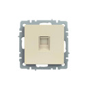 Механизм розетки компьютерная RJ45 5E Brite бежевая IP20 IEK