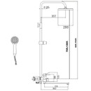 Система душевая Fmark FS8345-35
