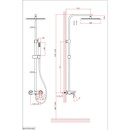 Система душевая D&K DA1513708A04