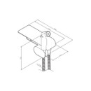 Гигиенический душ со смесителем Am.Pm Like F0202622 черный