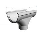 Воронка желоба Docke Lux шоколад_2