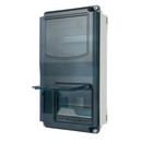 Щит учетно-распределительный навесной ЩУРн-П IP66 пластиковый белый, трехфазный счетчик, 12 модулей IEK Krepta_2