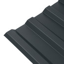 Профнастил МП-20 1150x3000 ПЭ-RAL-7024-0,45 мм, серый графит