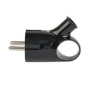 Вилка с ручкой с заземлением 16А 250В