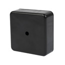Коробка распределительная ОП IEK 75х75х28 мм черная_2