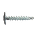 Саморез с прессшайбой сверло 4,2х25мм серый графит (RAL 7024)_2