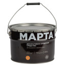 Декоративно-защитное средство для дерева Марта орегон полуматовое 9л_2