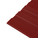 Профнастил С-8 1200х2000 мм 0,45 мм красное вино