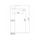 Смеситель для раковины Comforty черный матовый_2