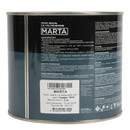 Грунт-эмаль по ржавчине 3в1 Марта графит (RAL 7024) глянцевая 2кг