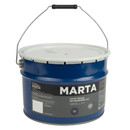 Грунт-эмаль по ржавчине 3в1 Марта графит (RAL 7024) глянцевая 10кг