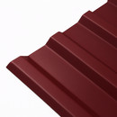 Профнастил МП-20 1150x3000 (ПЭ-RAL 3005-0,45мм) красное вино_2