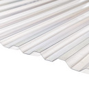 Поликарбонат профилированный МП/С-20 0,8 мм 2х1,15 м прозрачный