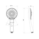 Лейка для душа Milardo Ideal Spa 5F ILS5FCRM18_2