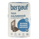 Пол наливной Bergauf Boden Zement Medium универсальный 20 кг