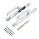 Ручка для узкопрофильных дверей Булат 92 мм белый