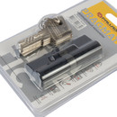 Механизм цилиндровый Palladium 80 ключ-ключ черный