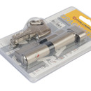 Механизм цилиндровый Palladium 90 ключ-вертушка матовый никель