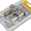 Механизм цилиндровый Palladium 60 ключ-вертушка матовый никель