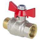 Кран шаровый TEBO НР-ВР 3/4" бабочка