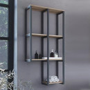 Стеллаж подвесной Comforty Порто 50 дуб дымчатый_2