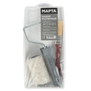 Набор малярный ванночка, валик 100мм, кисть 25мм Марта