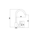 Смеситель для кухни Fmark сатин FS8232_2