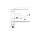 Смеситель для раковины Fmark FS8201Q графит_2