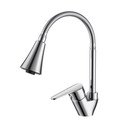 Смеситель для кухни с гибким изливом Voda хром MON519_2