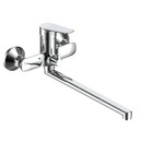 Смеситель для ванны Voda с лейкой и шлангом хром SPO31_2