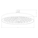 Лейка тропического душа 250мм черная VTS02Black Voda