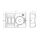 Площадки для стяжек под монтажный пистолет серые 100 шт_2