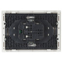 Розетка двухместная с заземлением Forte&Piano белая IP20 IEK_2