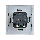 Розетка одноместная с заземлением со шторками и крышкой Forte&Piano черная IP44 IEK