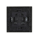 Розетка одноместная без заземления Forte&Piano серая IP20 IEK_2