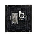 Розетка ТВ+RJ45 5E Forte&Piano сталь IP20 IEK_2