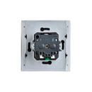 Розетка одноместная с заземлением со шторками и крышкой Forte&Piano сталь IP44 IEK_2