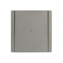 Выключатель одноклавишный с подсветкой Forte&Piano сталь IP20 IEK_2