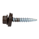 Саморез кровельный 4,8х29мм коричневый шоколад (RAL 8017) 250шт Daxmer_2