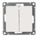 Механизм выключателя двухклавишный AtlasDesign лотос IP20 Systeme Electric