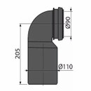 Колено стока для инсталляции 110х90 M906 AlcaPlast