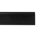 Плинтус Royce Pro HDPS 2000х80х15 мм черный классик_2