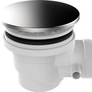 Сифон для душевого поддона 1 1/2"х50 фильтр-сетка 65 мм Aquant